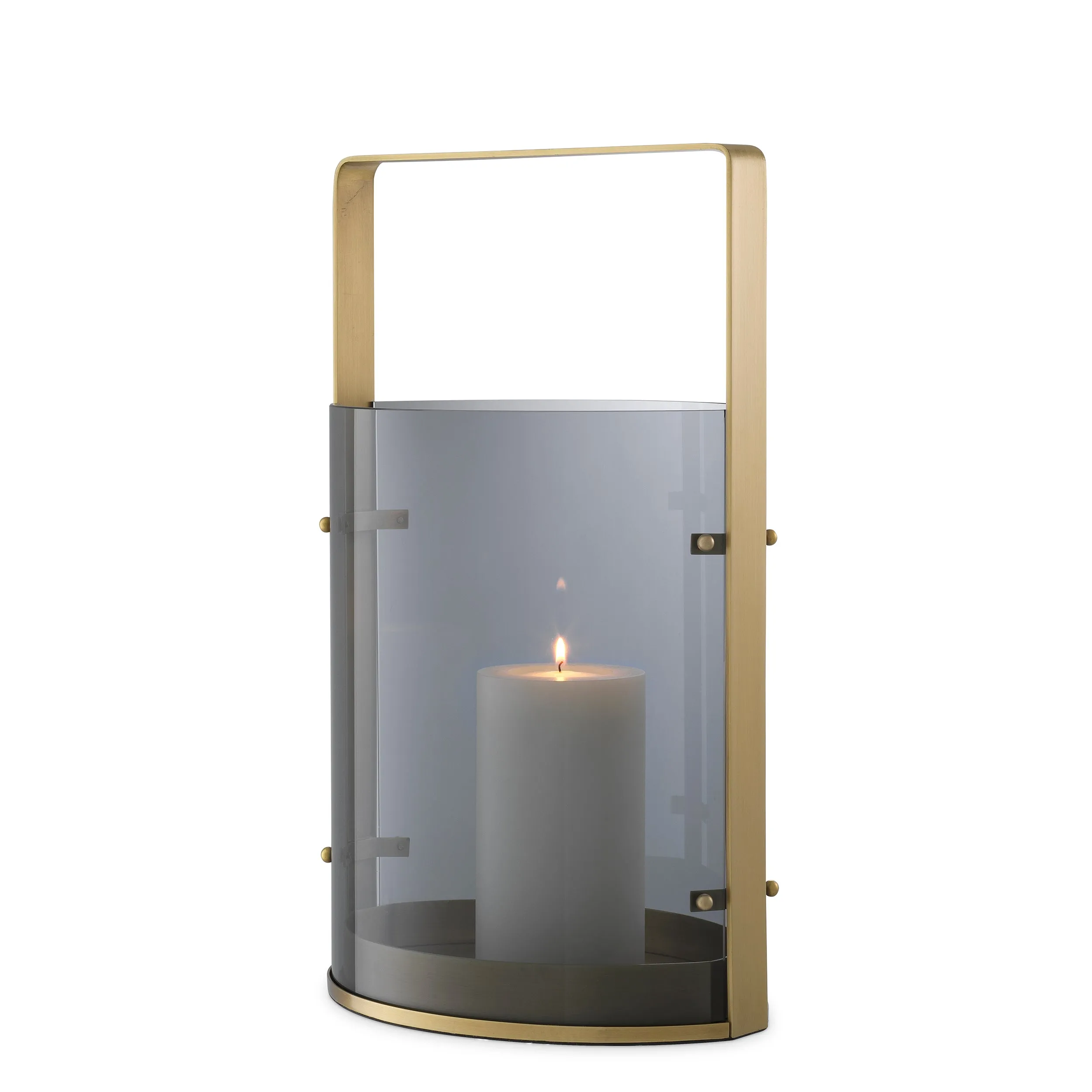 114789 - Hurricane Reid S antique brass finish