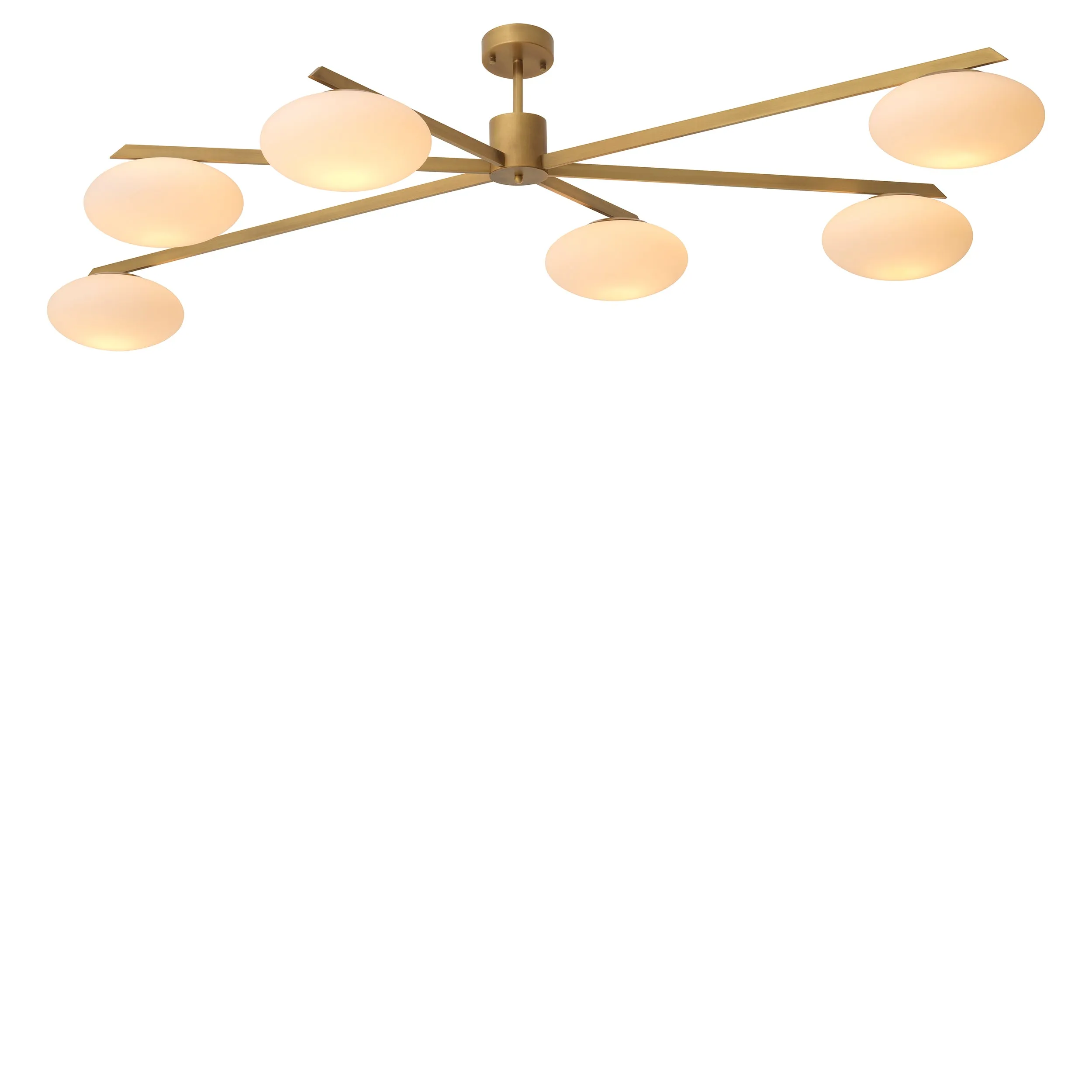 116124UL - Chandelier Evergreen L antique brass finish UL
