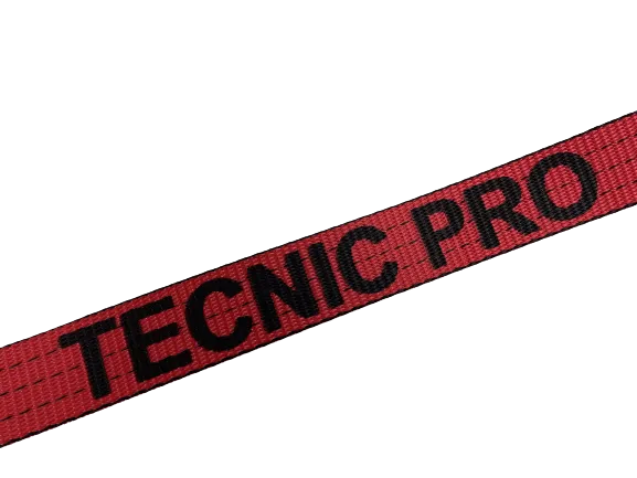 14FT Red Tecnic Wheel Strap with Low Pro Sleeve (Wire Hook)