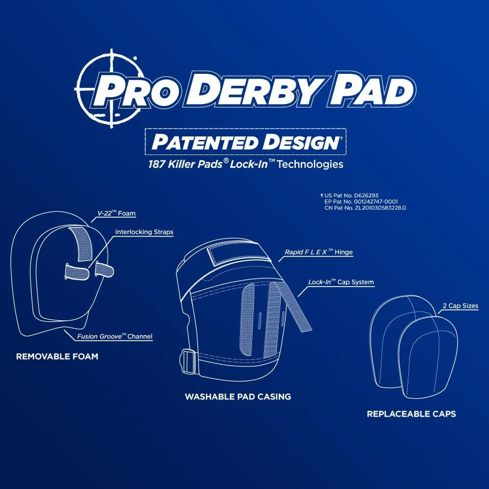 187 Killer Pads - Pro Derby Knee