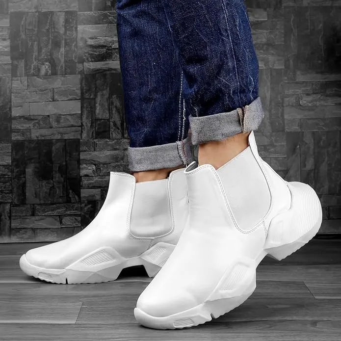 3 Inch Hidden Height Increasing/Elevator Casual Lace-up Outdoor Sneaker Boot-JonasParamount