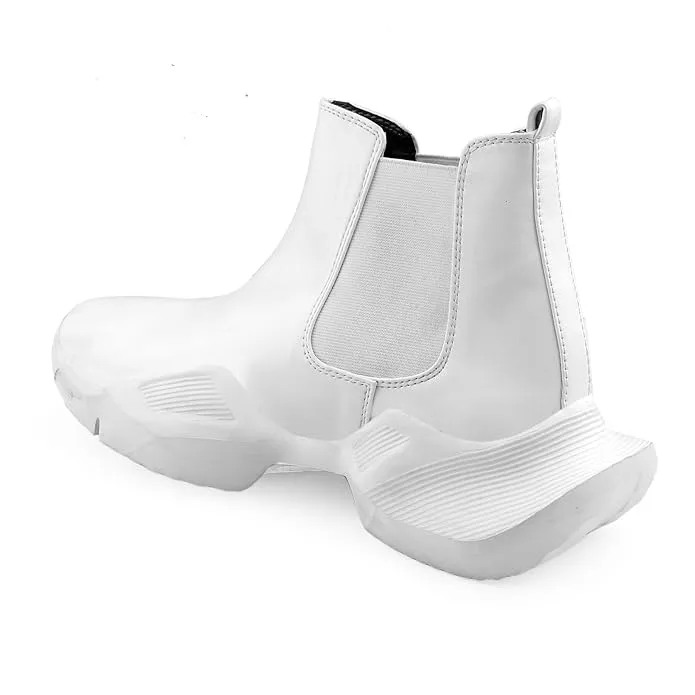 3 Inch Hidden Height Increasing/Elevator Casual Lace-up Outdoor Sneaker Boot-JonasParamount
