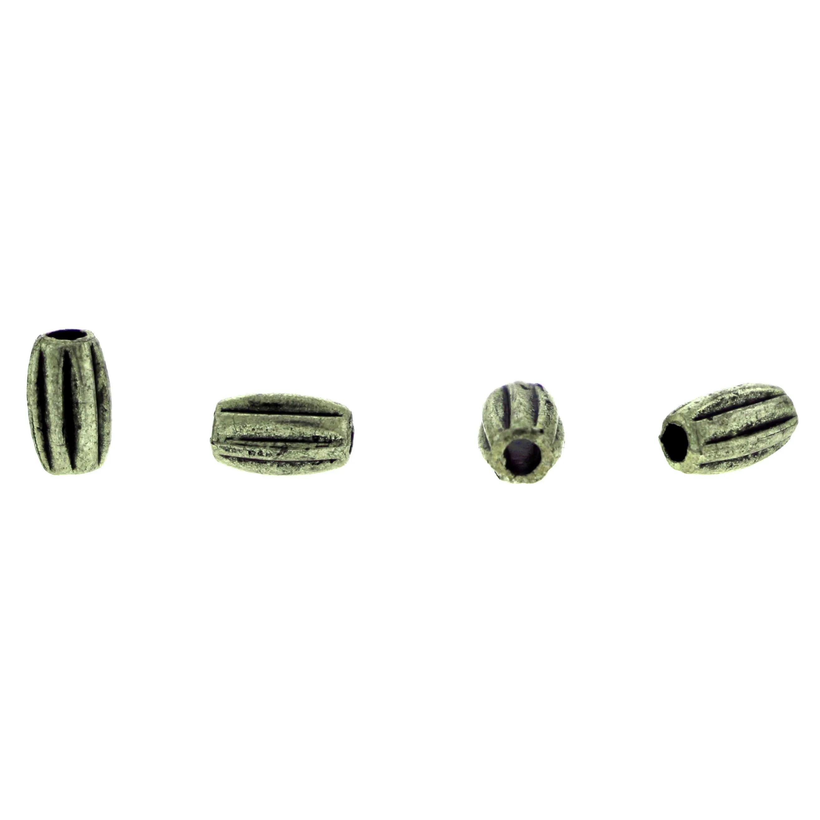4X7mm Metal Spacer Antique Brass Rice SPMT17