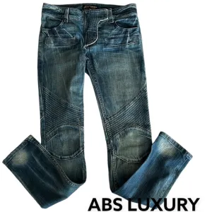 ABS Luxury Denim Allen B Schwartz Skinny Distressed Sz 26​