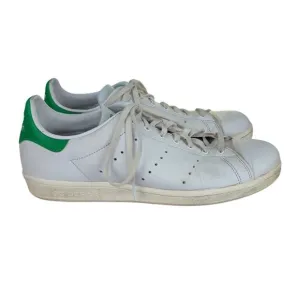 Adidas Stan Smith 80s Originals IF0202 White Green Leather Sneakers Mens 9.5