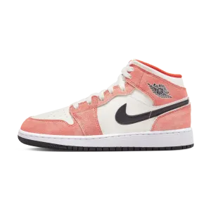 Air Jordan 1 Mid 'Orange Suede'