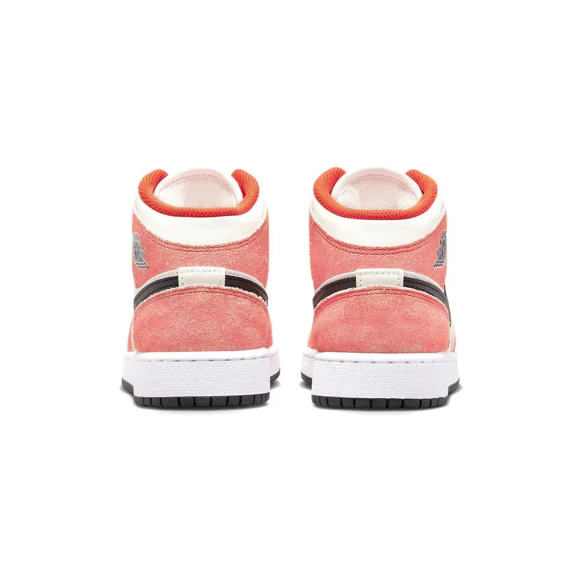 Air Jordan 1 Mid 'Orange Suede'