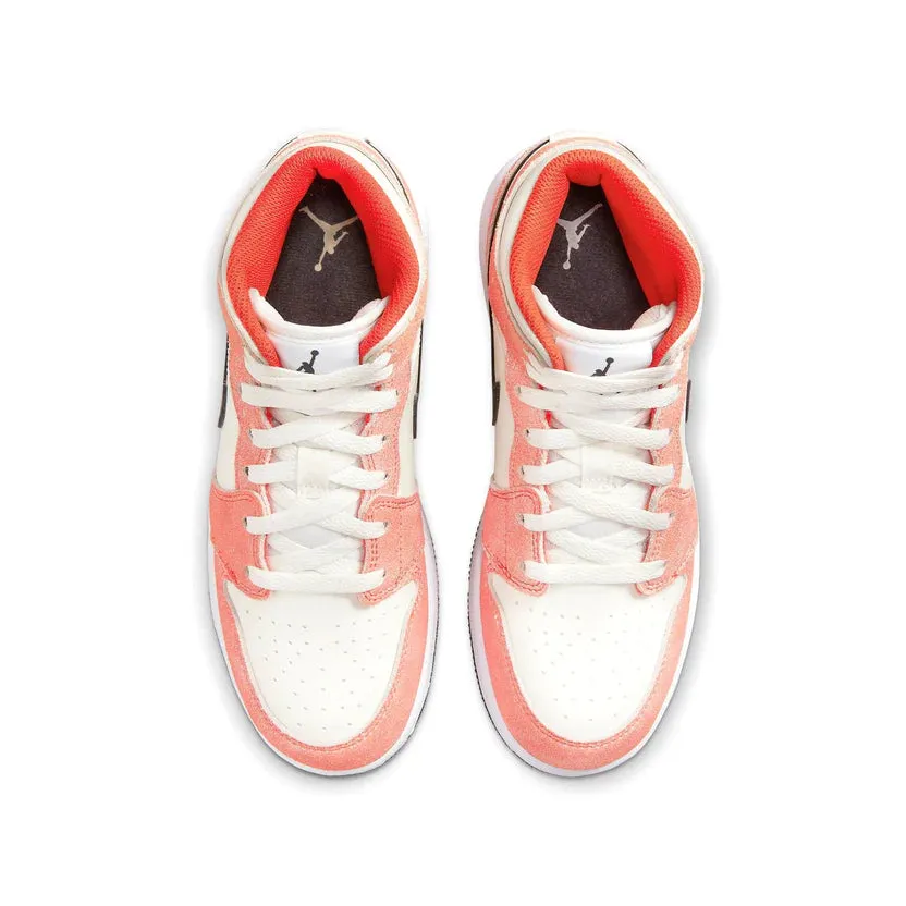 Air Jordan 1 Mid 'Orange Suede'