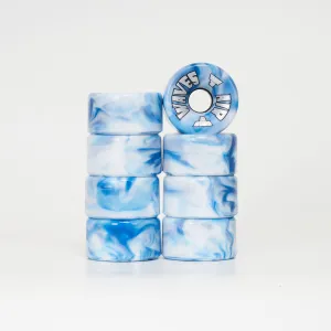 Airwaves 65mm/78a Wheels - Blue/White Marble