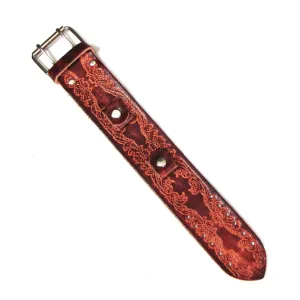 AK101  Antique Finish Watchband-