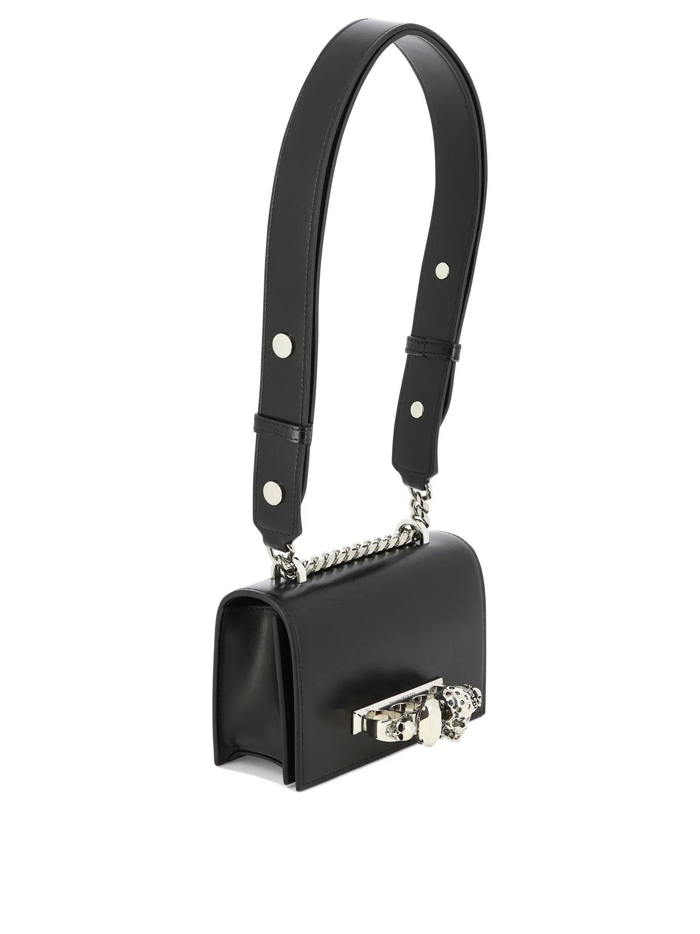 Alexander Mc Queen "The Biker Mini Jewelled" Crossbody Bag
