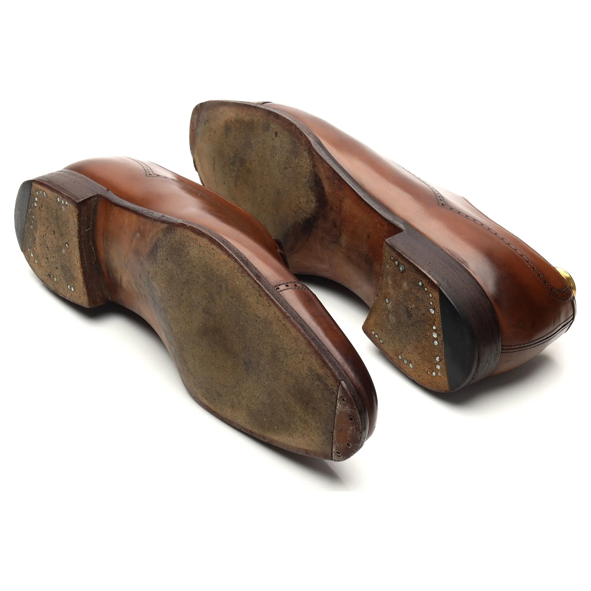 'Andrew' Brown Leather Oxford Brogue UK 9.5 F