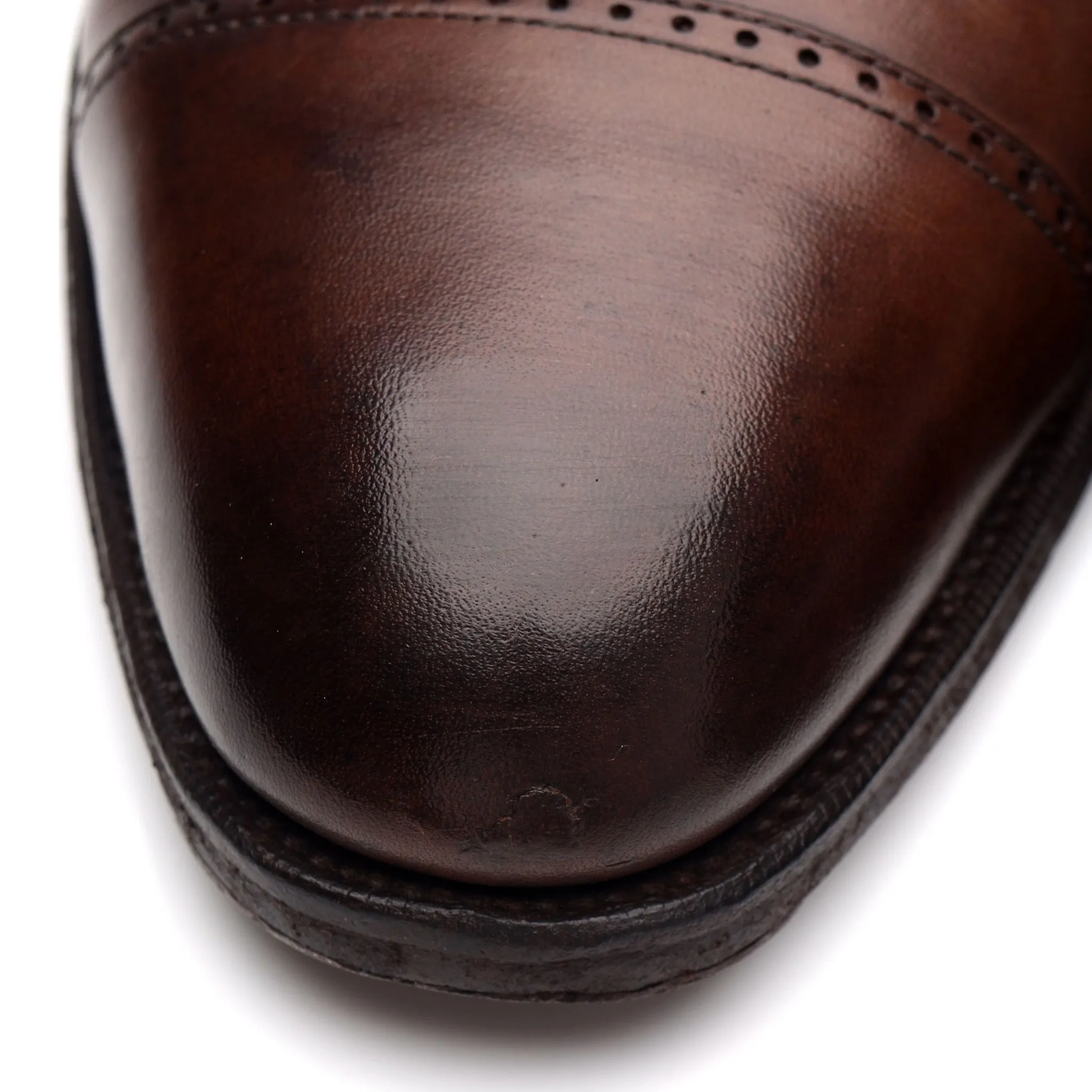'Andrew' Brown Leather Oxford Brogue UK 9.5 F