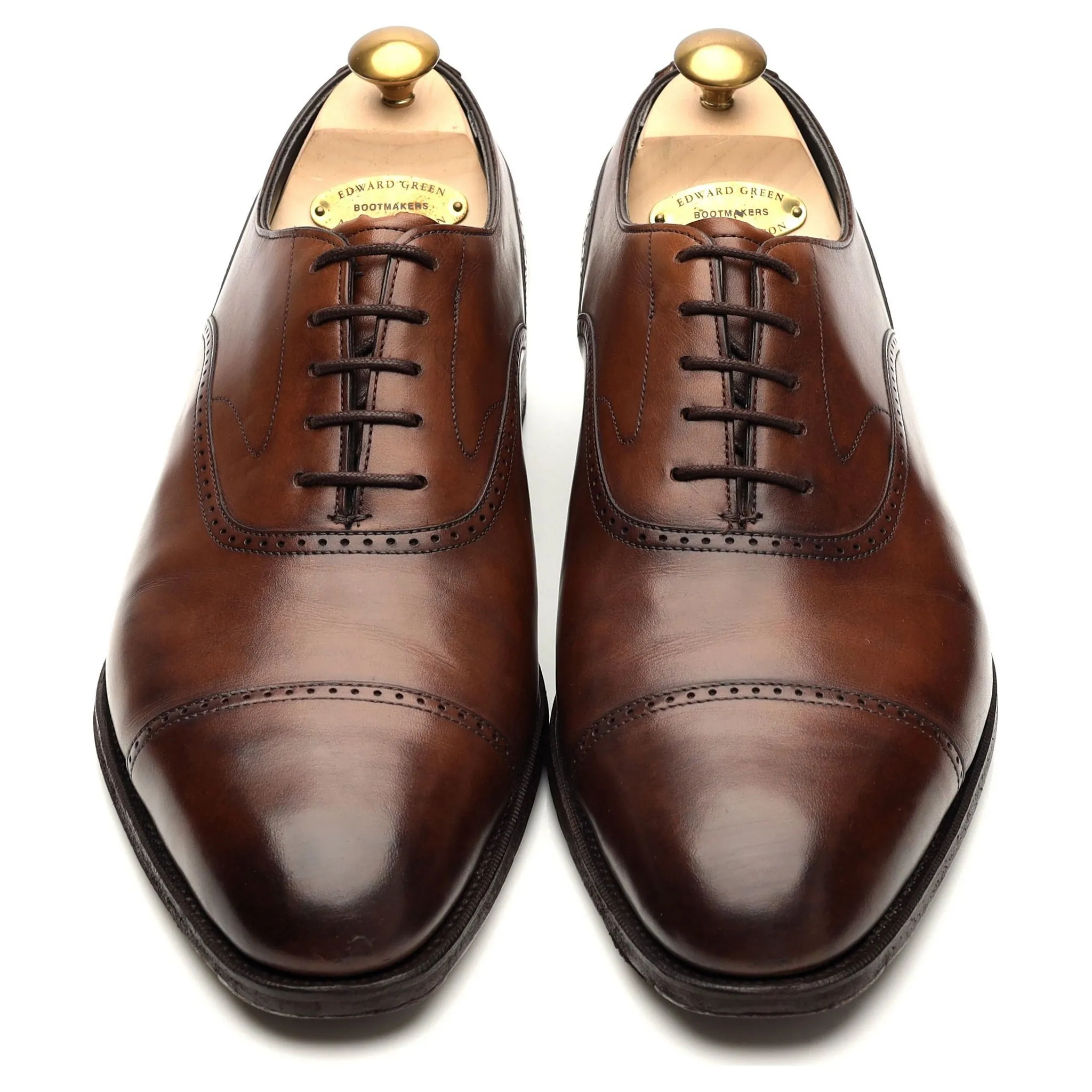 'Andrew' Brown Leather Oxford Brogue UK 9.5 F