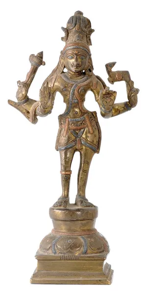Antique Finish Pashupati Nath Shiva