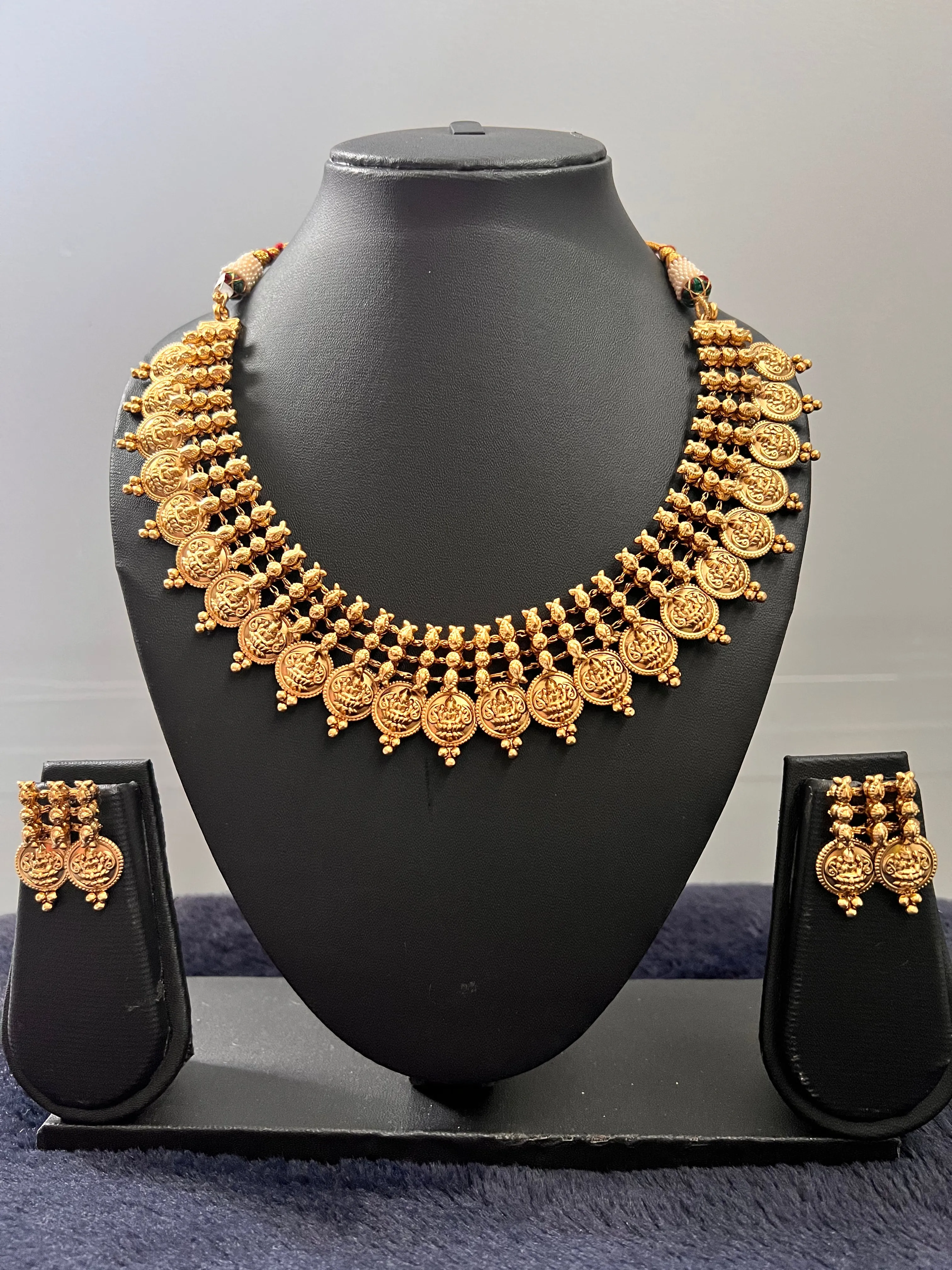 Antique Lakshmi Kasu Necklace