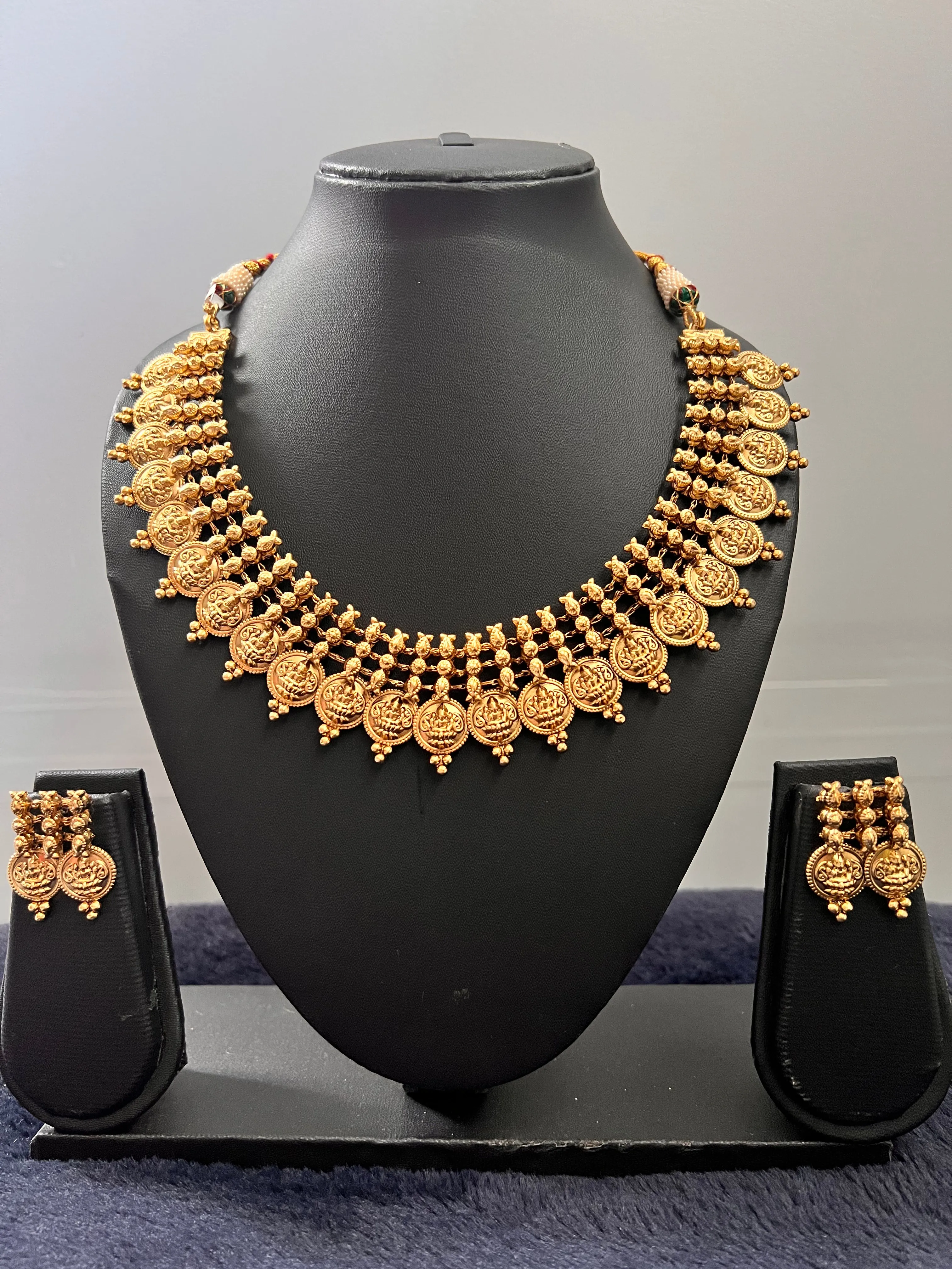 Antique Lakshmi Kasu Necklace
