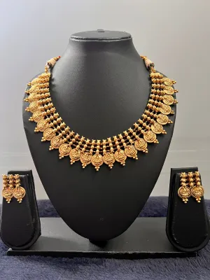 Antique Lakshmi Kasu Necklace