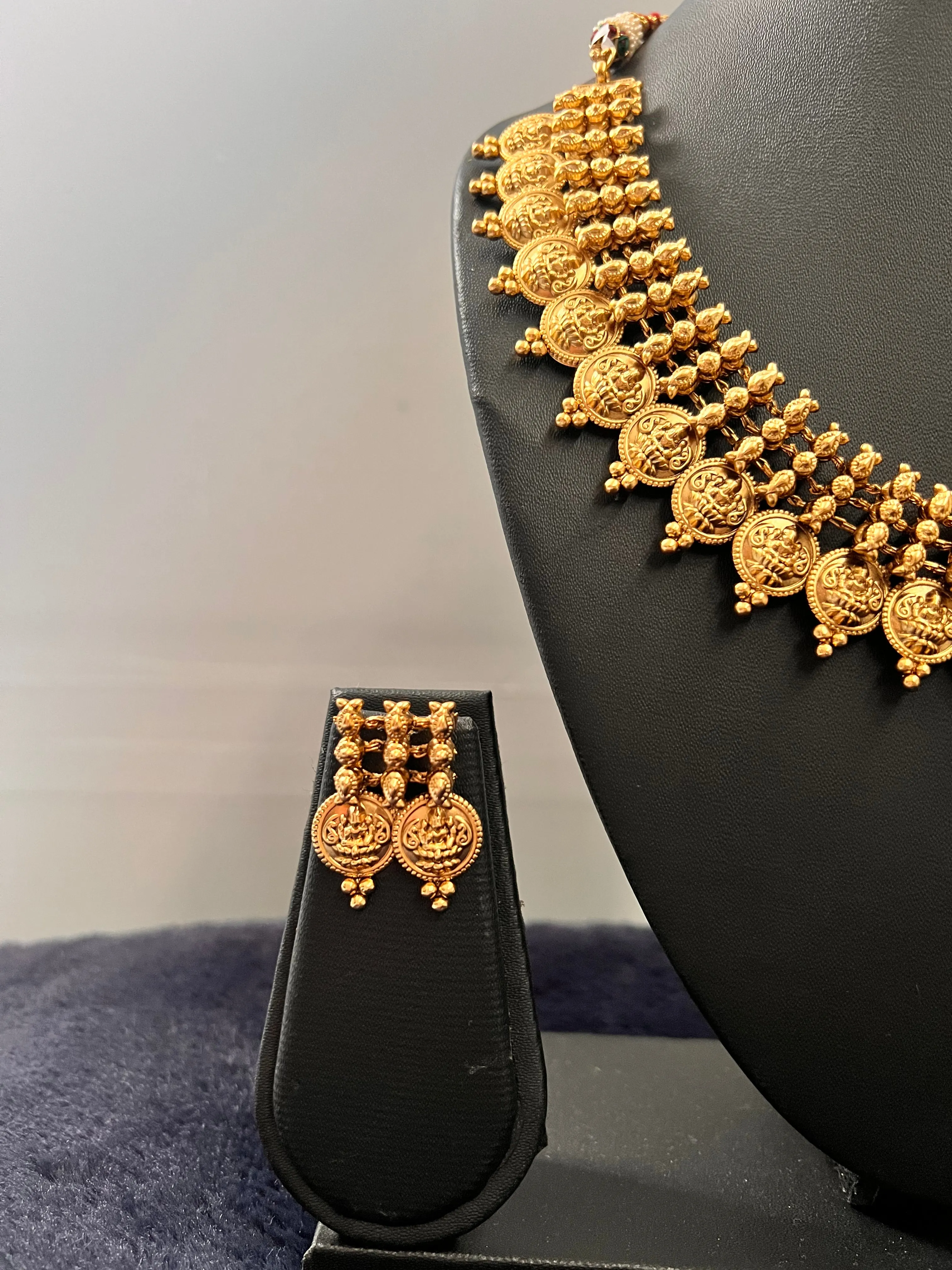 Antique Lakshmi Kasu Necklace
