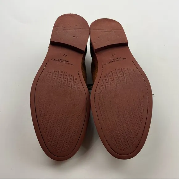 Antonio Maurizi '6803' Derby Brown Suede Mens 9 US 42 Euro MSRP $475