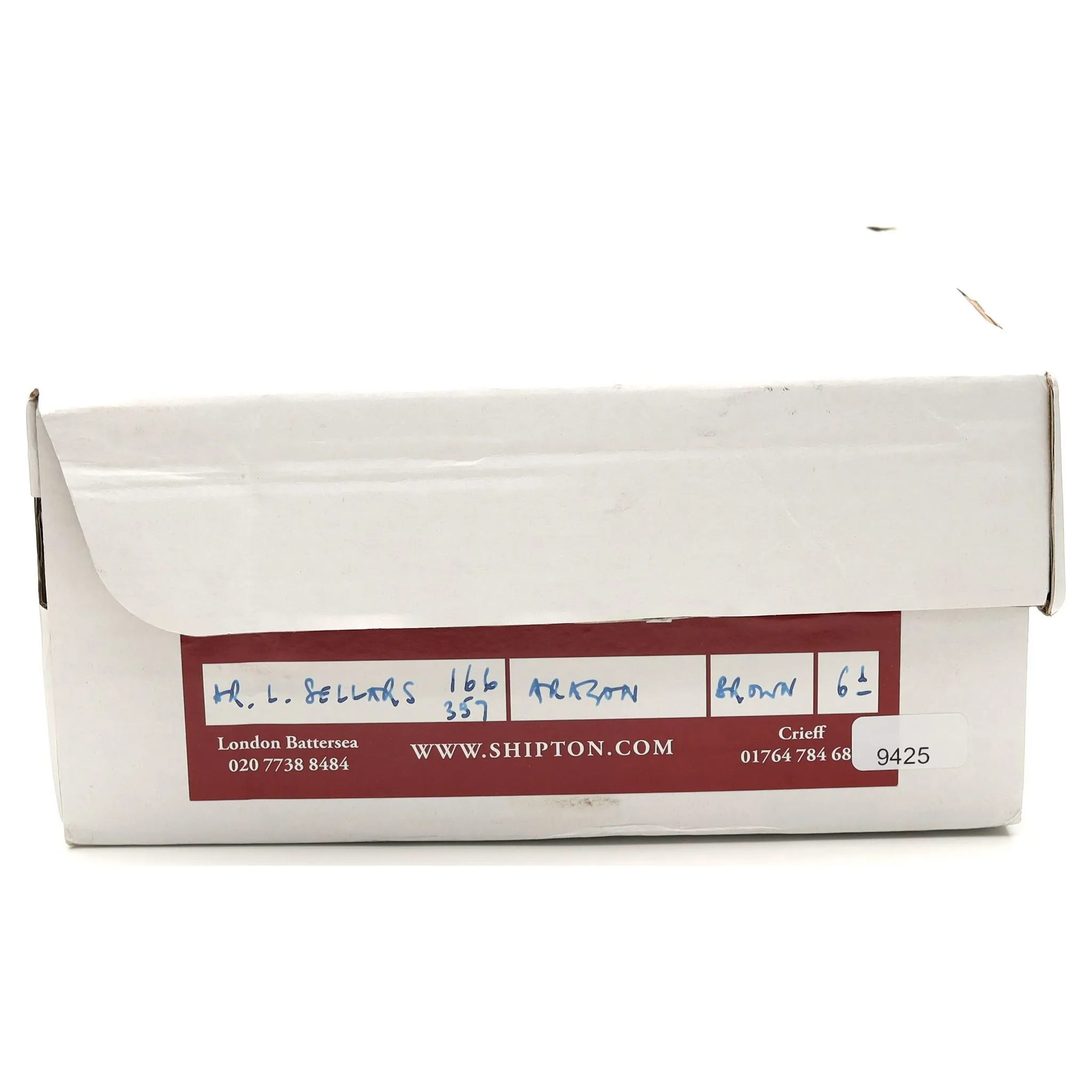 'Aragon' Brown Leather Derby UK 6.5 F