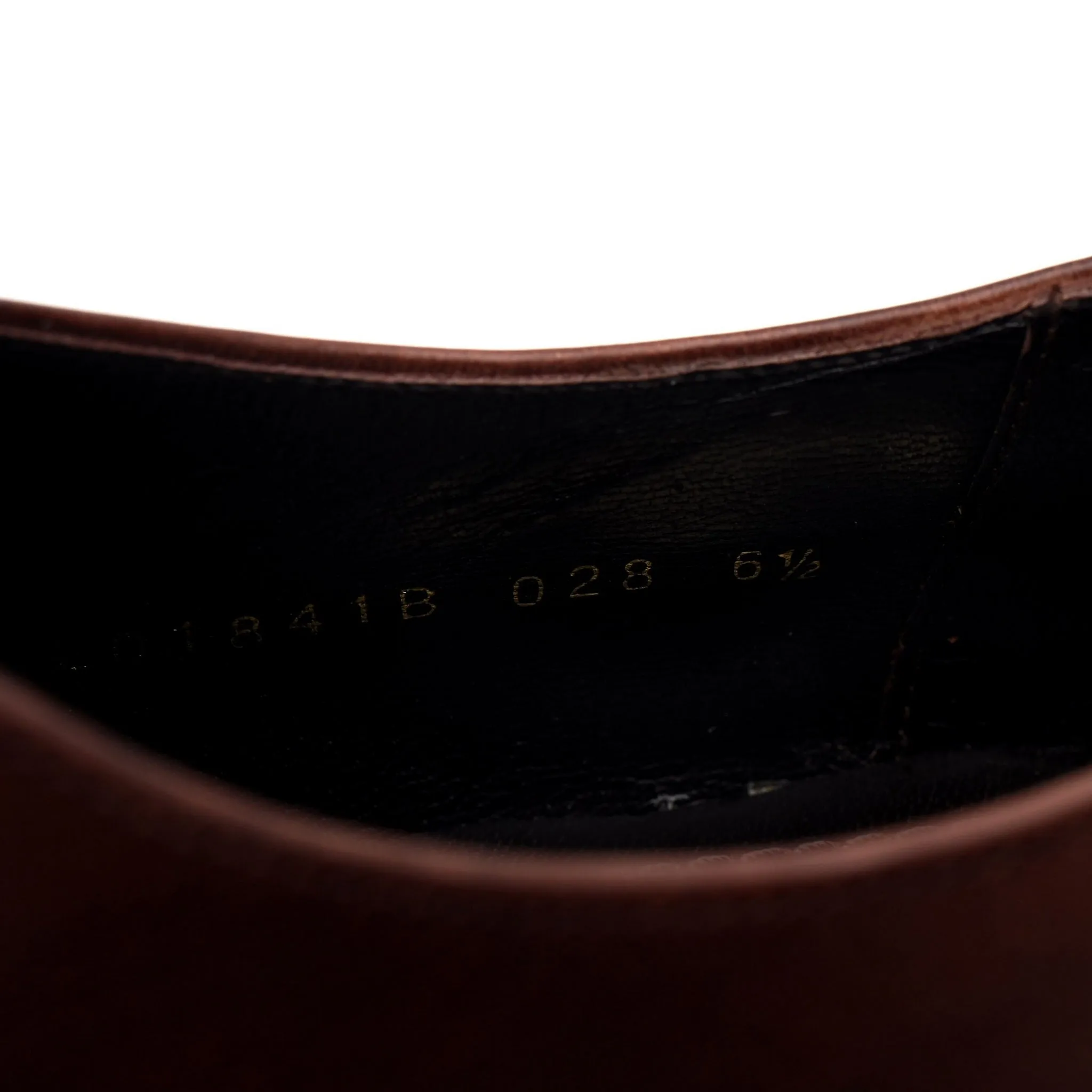 'Aragon' Brown Leather Derby UK 6.5 F
