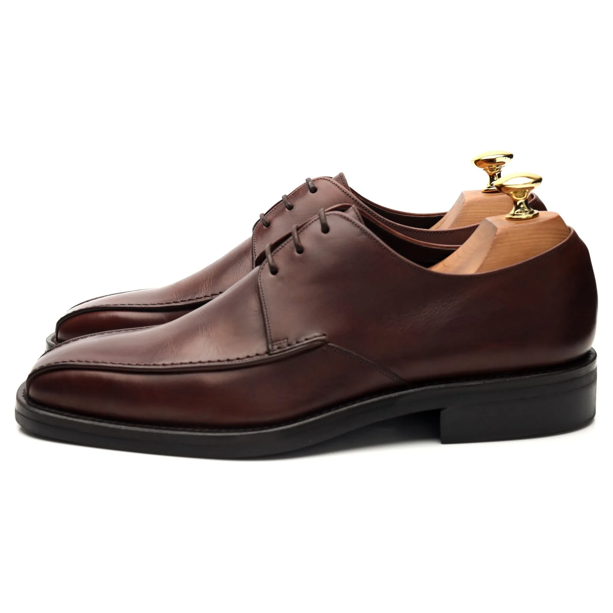 'Aragon' Brown Leather Derby UK 6.5 F