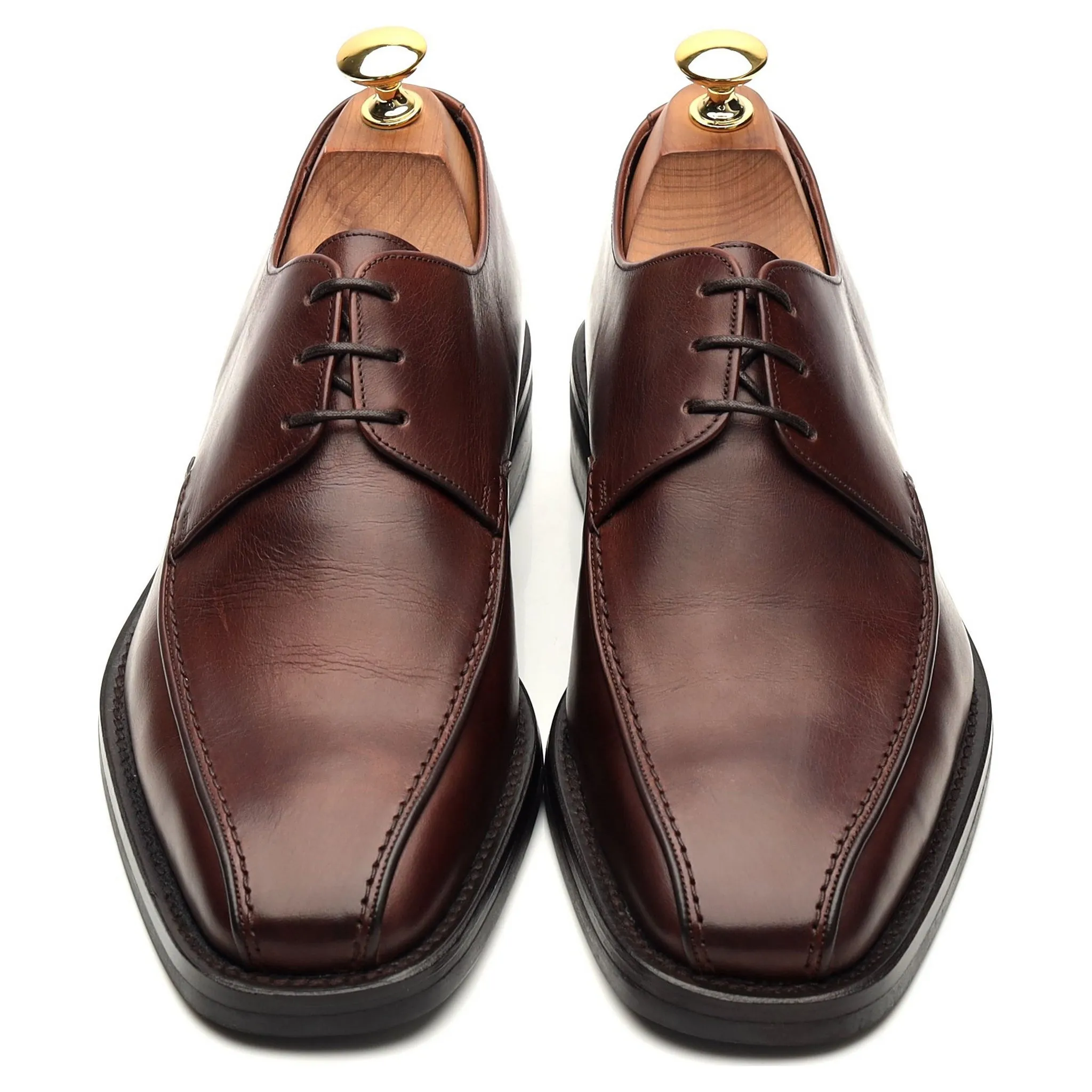 'Aragon' Brown Leather Derby UK 6.5 F