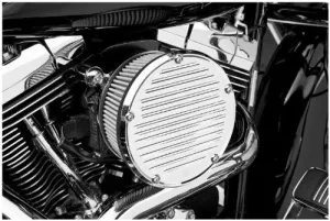 Arlen Ness 18-386 Black Big Sucker Derby Cover Air Filter Kit