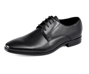 Asher Green Ag610 Black Men’s Genuine Leather Dress Shoes
