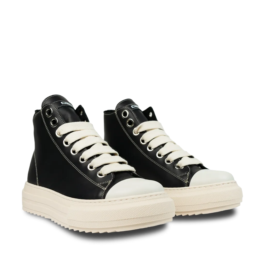 ATLANTE HIGH – Black Leather