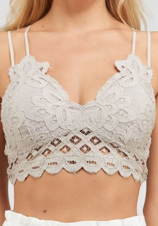 AXEL LACE STRAPPY BRALETTE CHAMP