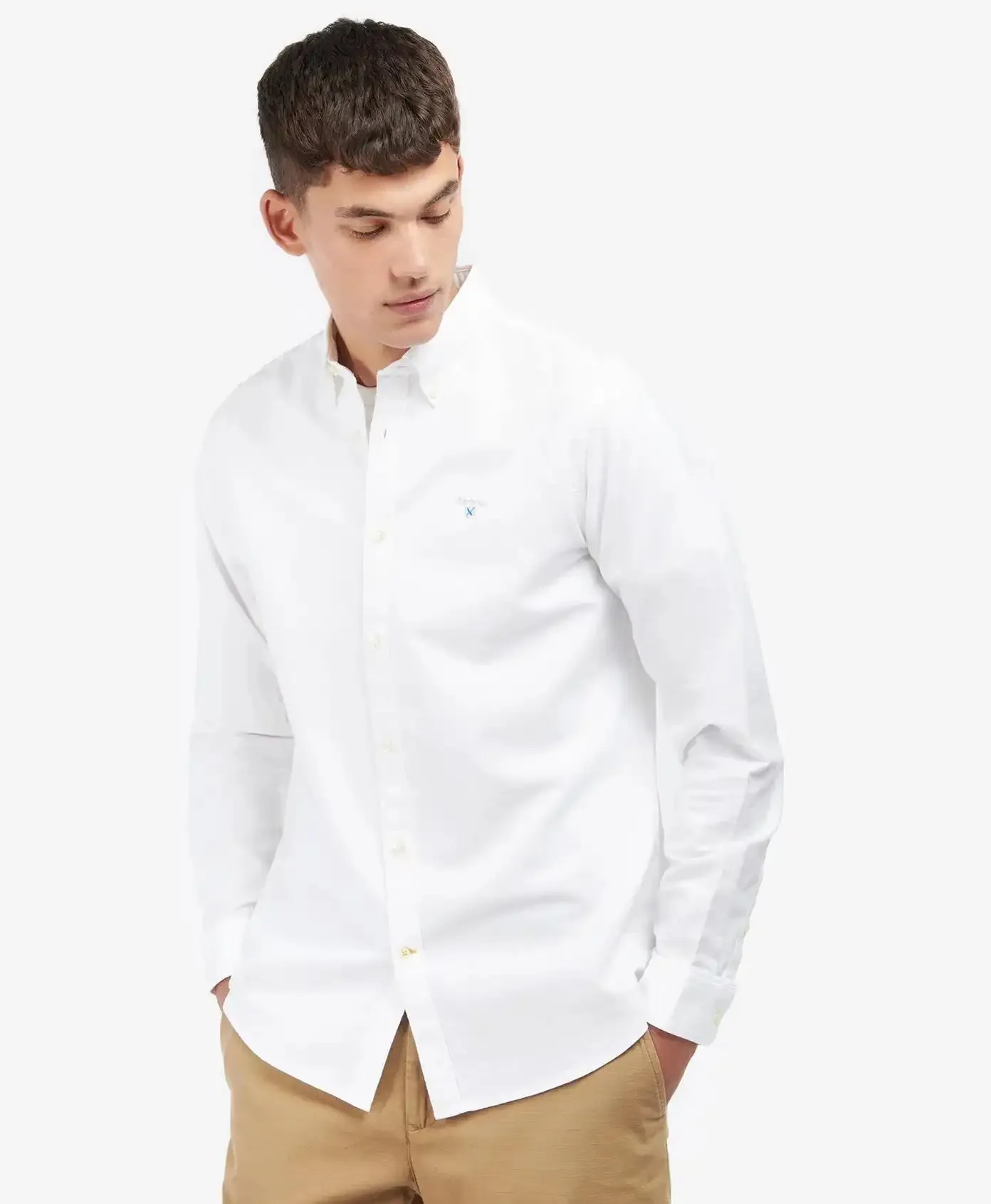 Barbour Men's Oxtown Tailored Shirt White