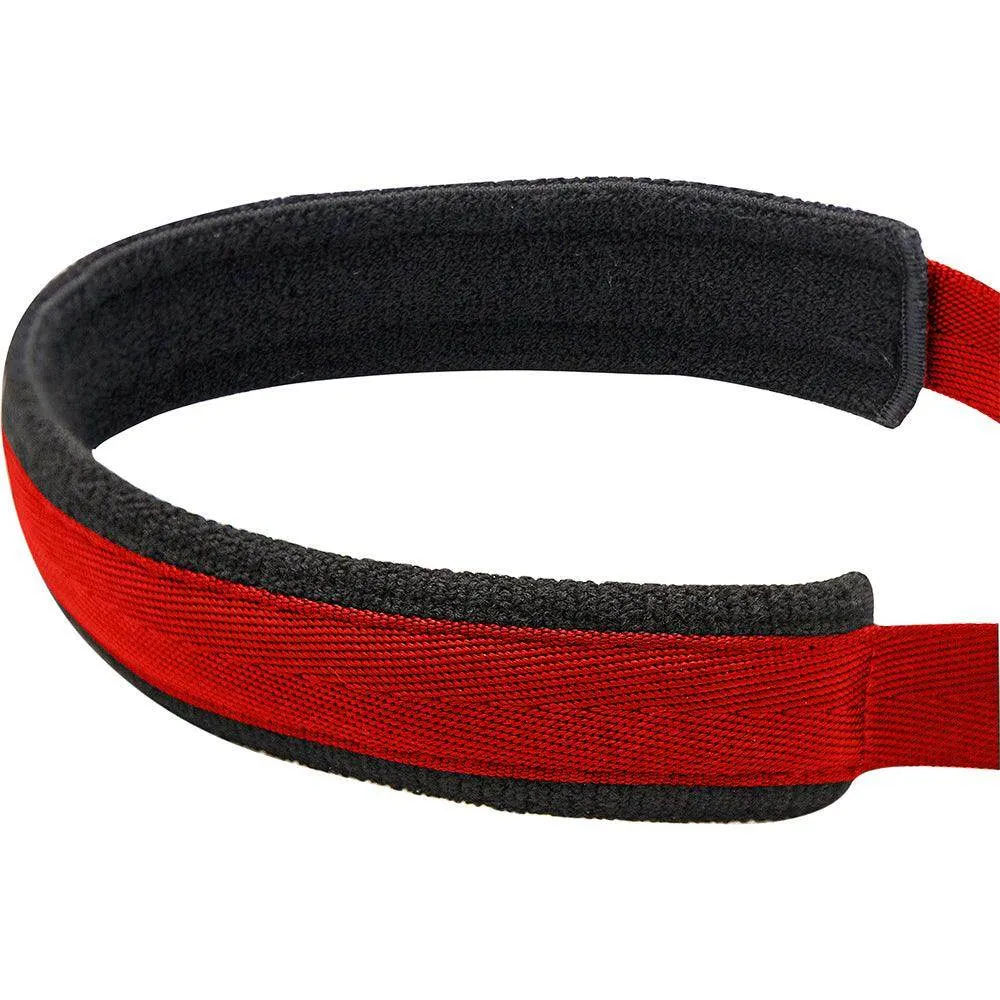 BG Comfort Neck Strap Alto and Tenor Large Red Coated Metal Snap Hook