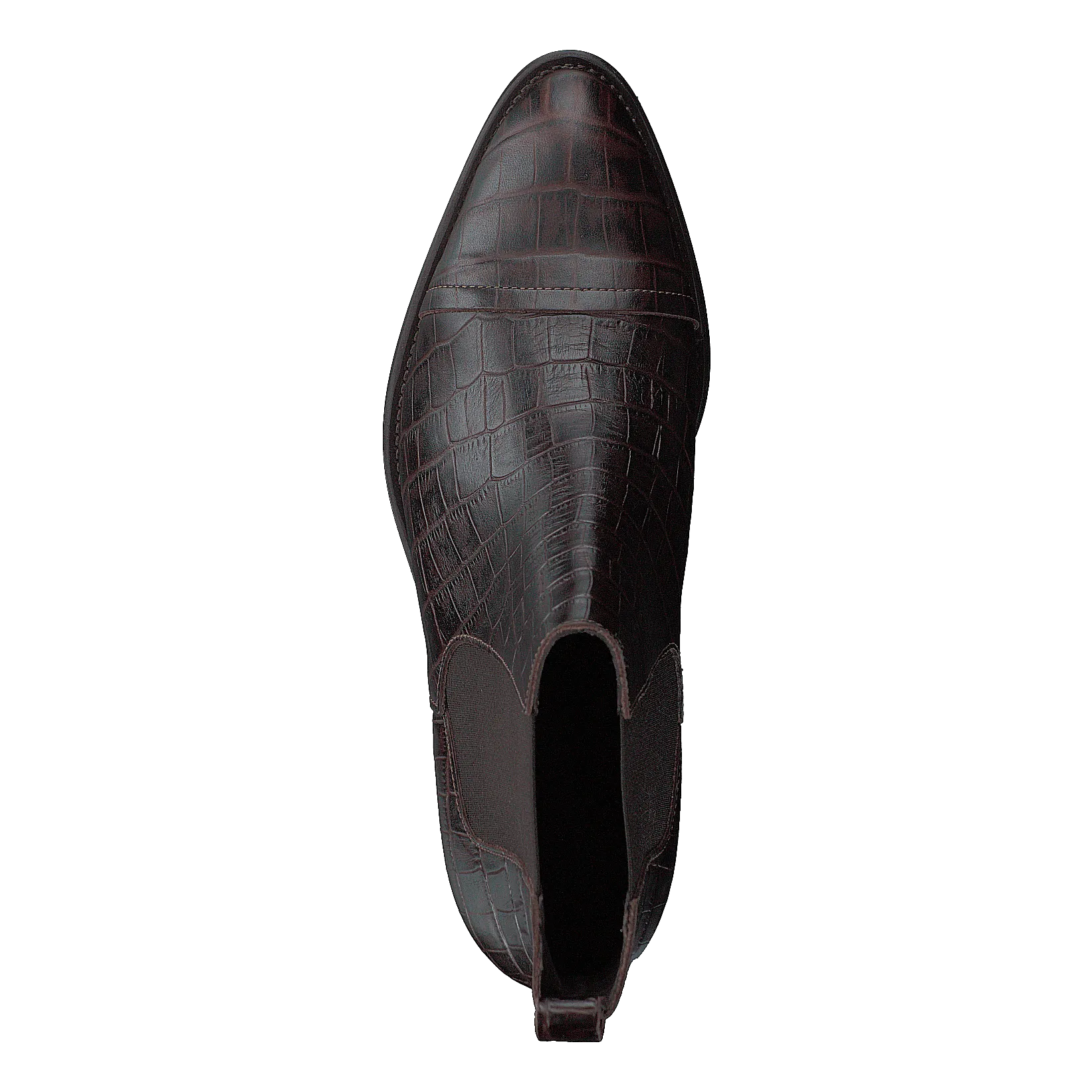 Biacarol Croco Dress Chelsea Dark Brown