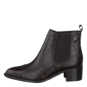 Biacarol Croco Dress Chelsea Dark Brown