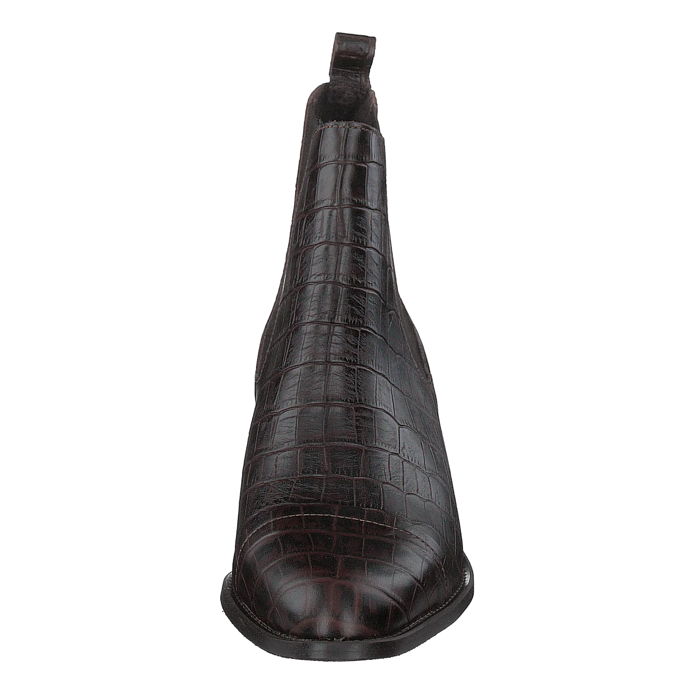 Biacarol Croco Dress Chelsea Dark Brown