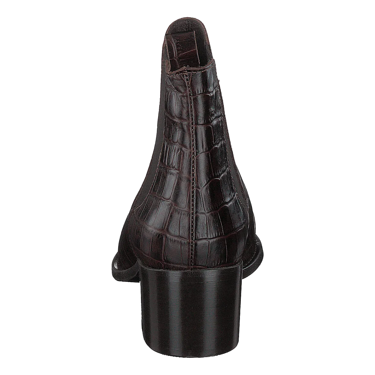 Biacarol Croco Dress Chelsea Dark Brown