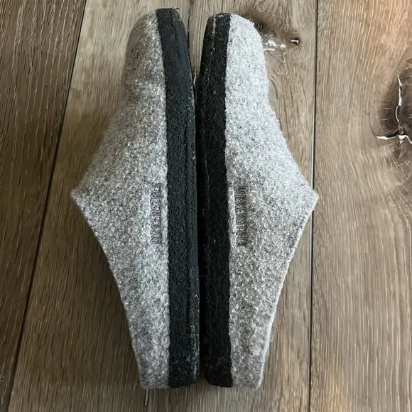 Birkenstock Zermatt Shearling Slipper Shoes Gray Kids