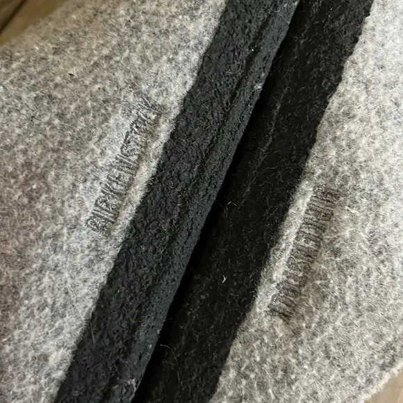 Birkenstock Zermatt Shearling Slipper Shoes Gray Kids