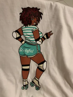 Bootyful Roller Skater T-shirt