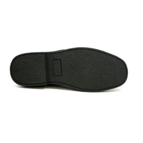 British Walkers Playboy Men's Black and Grey Leather Ankle Boots