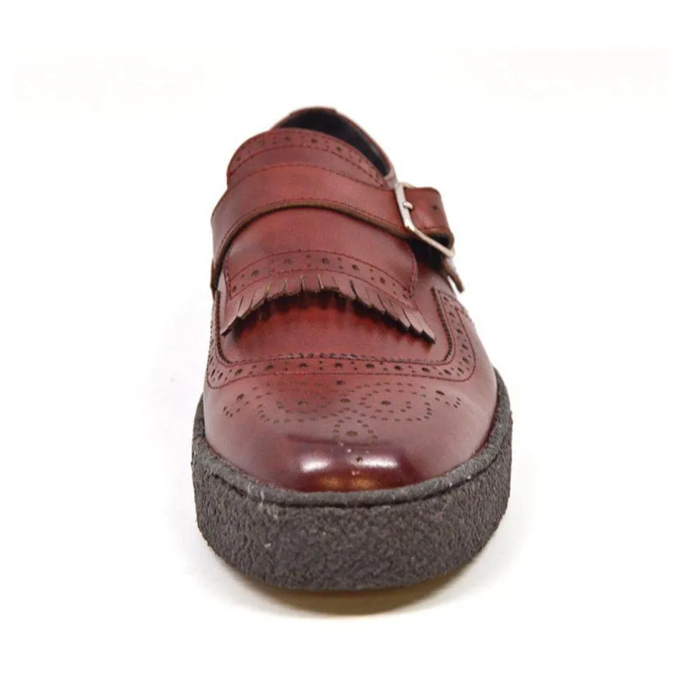 British Walkers Playboy Original Wingtips Men's Dark Brown Leather Oxfords Ankle Boots