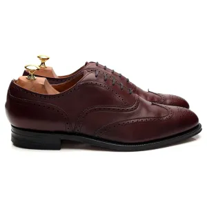 Burgundy Leather Oxford Brogues UK 10 G