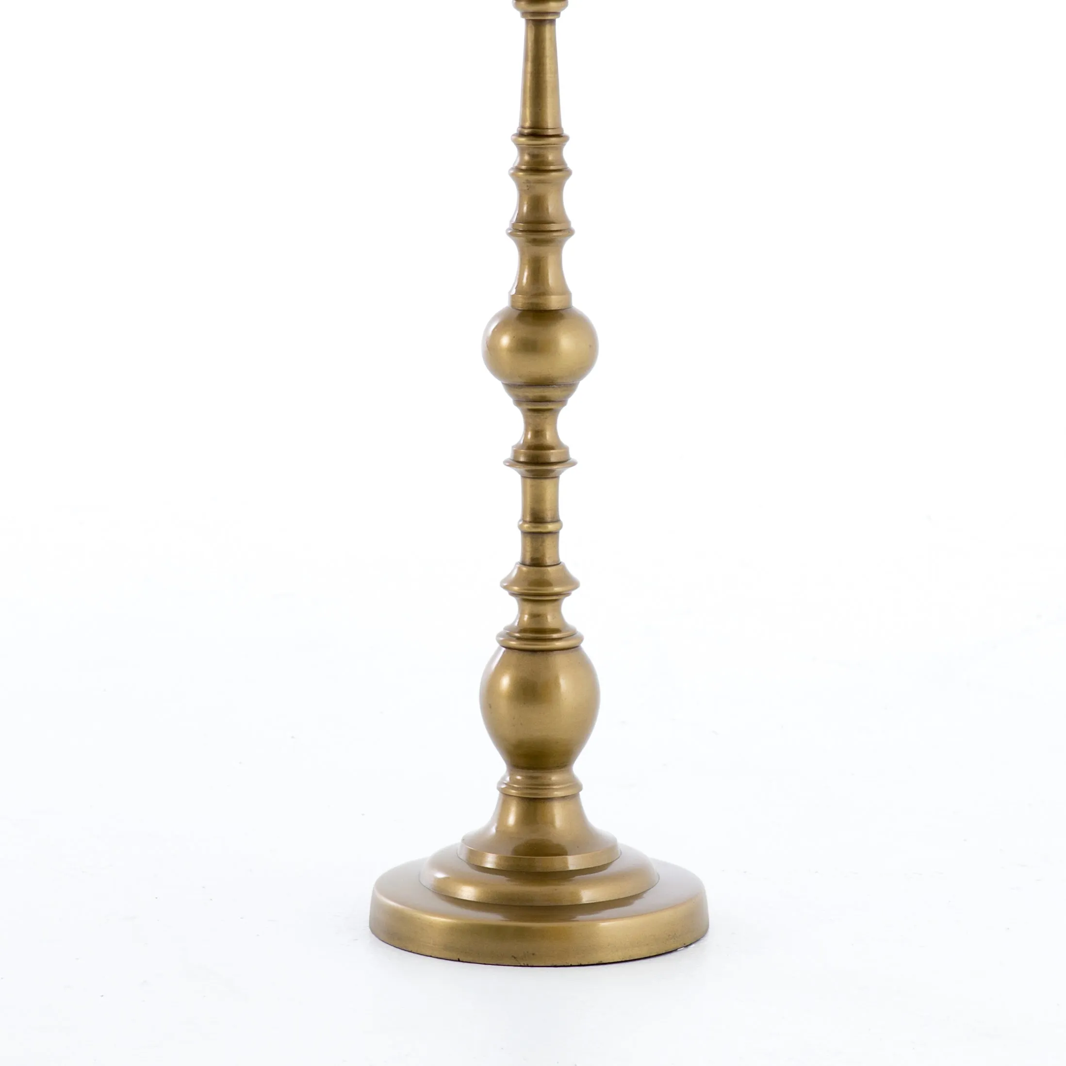 Calhoun End Table-Antique Brass