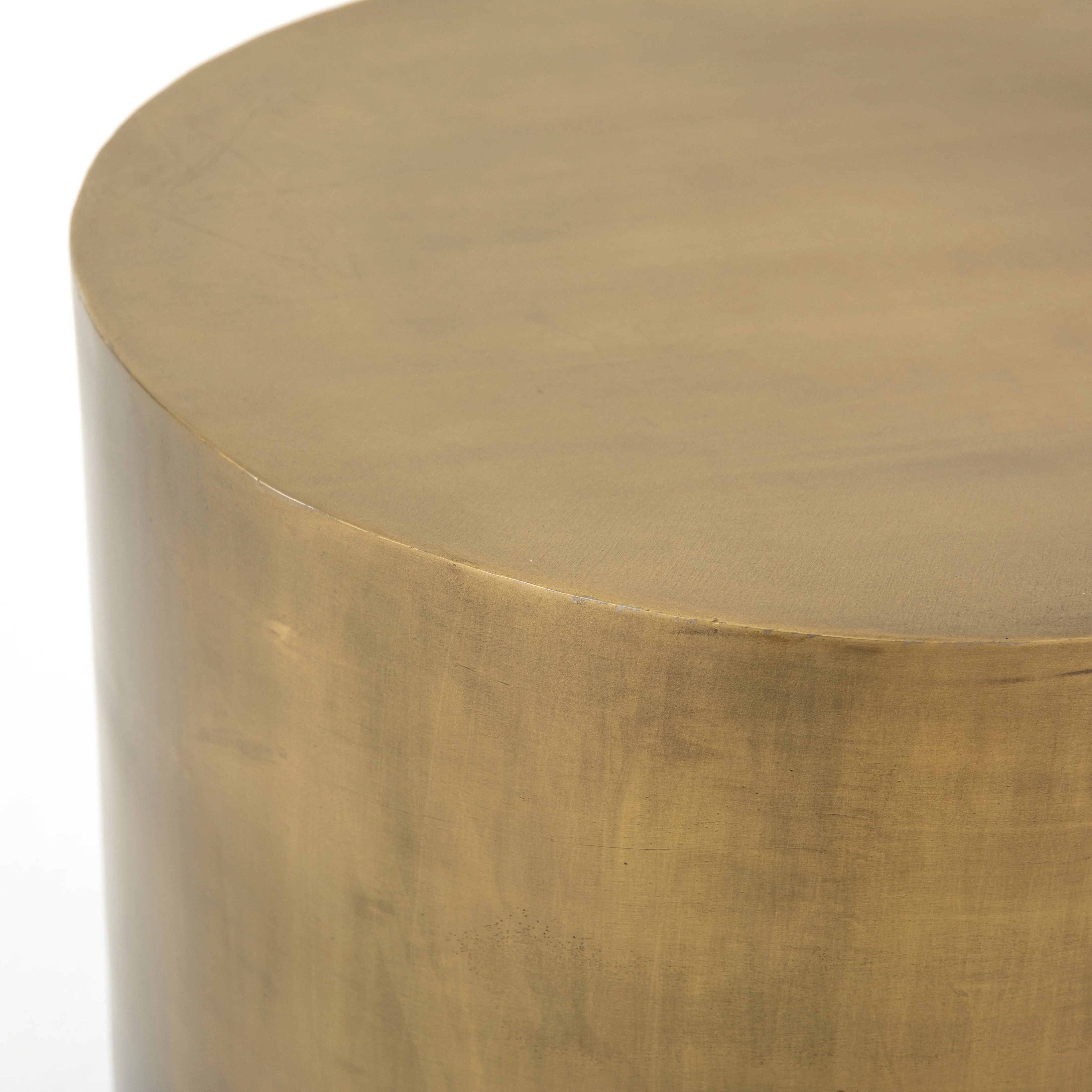 Cameron Ombre End Table-Ombre Brass