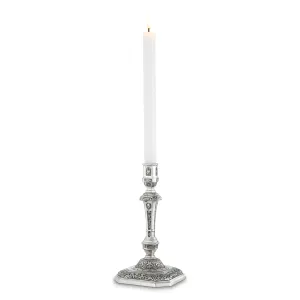 Candle Holder Berain - Antique Silver Finish