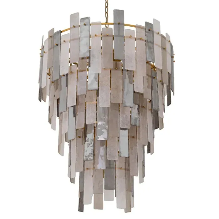 Chandelier Greyson Xxl - Antique Brass Finish