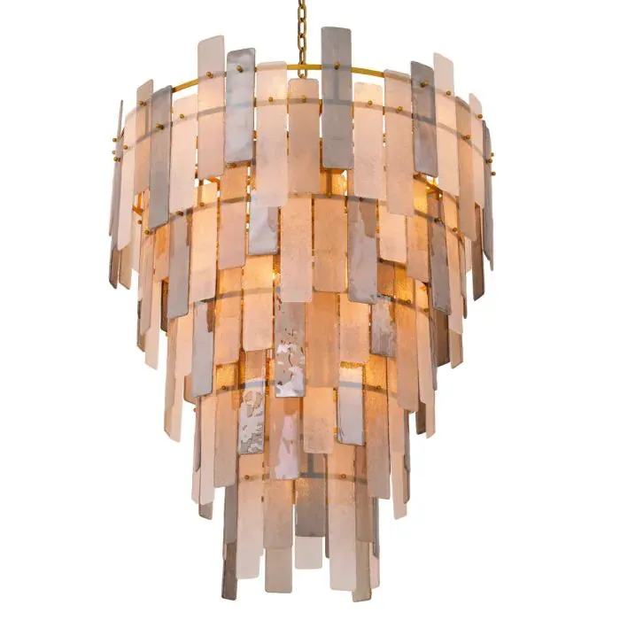 Chandelier Greyson Xxl - Antique Brass Finish