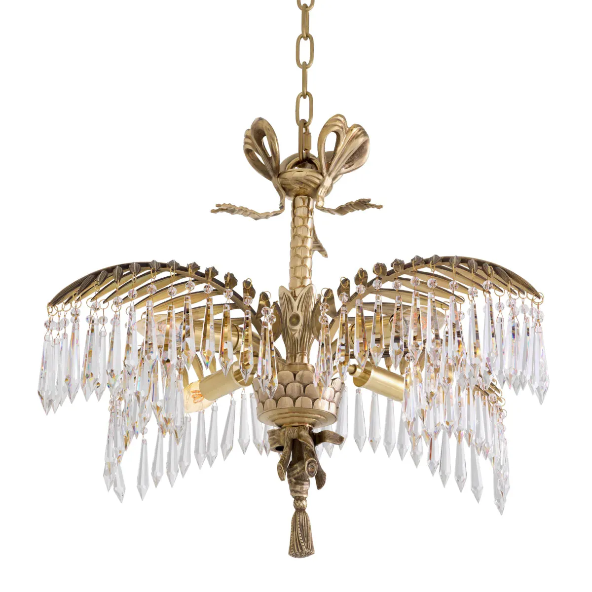 Chandelier Hildebrandt S - Antique Brass Finish